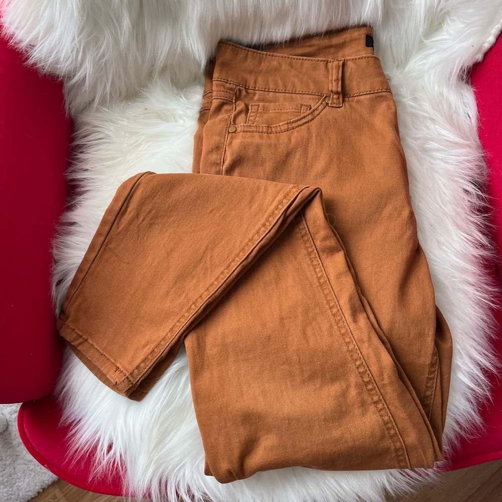 D. Jeans Skinny Rust/Brown Size 8 - Picture 3 of 5
